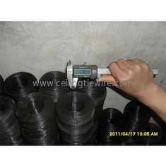 fio recozido preto do laço 16.5GA de 400ft antiferrugem