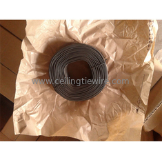 papel de óleo recozido preto dos furos de quadrado do fio do laço do Rebar 1.2kgs de 1.4mm