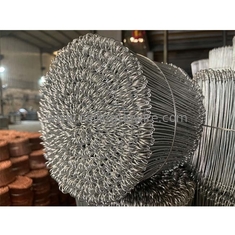 fio de 1.5mm x de 110mm SUS304 Rod Double Loop Rebar Tie que amarra o reforço
