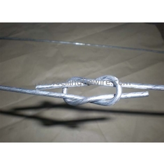 84&quot; a 110&quot; fio de empacotamento galvanizado do algodão de Jamlock dos laços de pacote