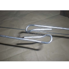 3.25mm x 94&quot; aço carbono alto dobro dos laços de pacote do laço da relação rápida