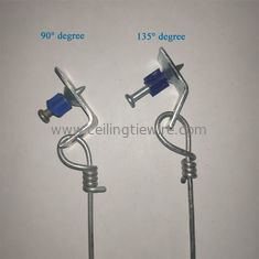 8ft fio galvanizado 12 calibres do laço do teto com 1-1/4” Pin And Clip
