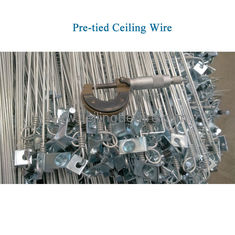 8ft fio galvanizado 12 calibres do laço do teto com 1-1/4” Pin And Clip
