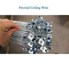 6ft fio galvanizado 12 calibres do laço do teto com 1-1/4” Pin And Clip